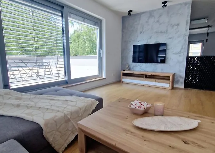 Moderny Loft S Terasou V Centre Mesta